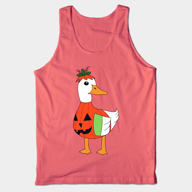 Duck-O-Lantern Tank Top by NightmareProds